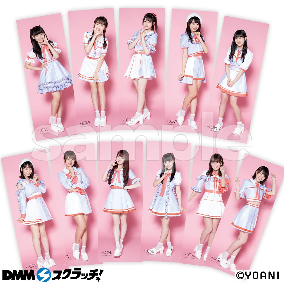 齊藤なぎさ A賞：等身大タペストリー DMMスクラッチ×=LOVE