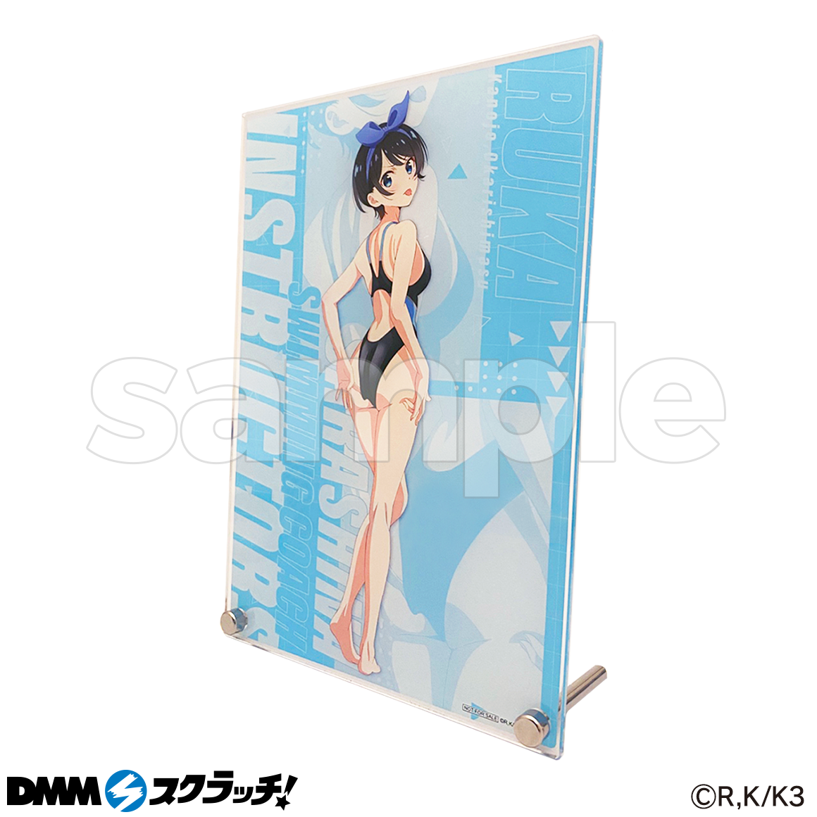 彼女お借りします かのかり dmm dmmスクラッチ 布ポスター 更科瑠夏