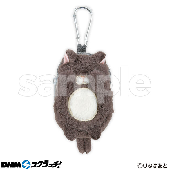 C-5.くびねっこ コンパクトポーチ クロネコ