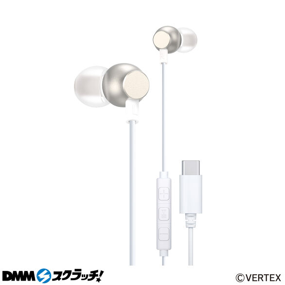 E-1.DAC内蔵Type-Cイヤホン ゴールド