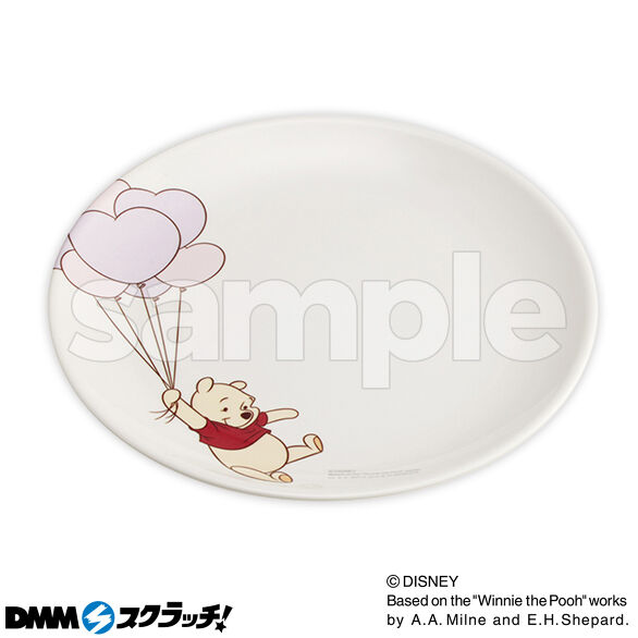 E-5.メラミンパン皿 くまのプーさん