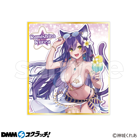 D-4.水着 紫髪ver.（描きおろし）