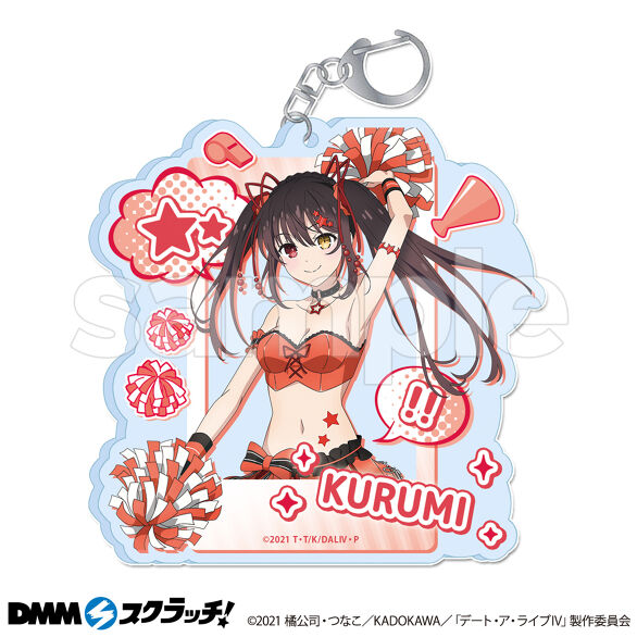 デート・ア・ライブIV DMMスクラッチ D-2賞 時崎狂三 BIG缶バッジ TVアニメ「デート・ア・ライブⅣ」 スクラッチ - DMMスクラッチ