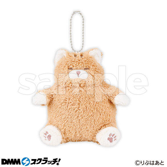 C-2.ねこ肯定感 チェーンマスコット とらねこ