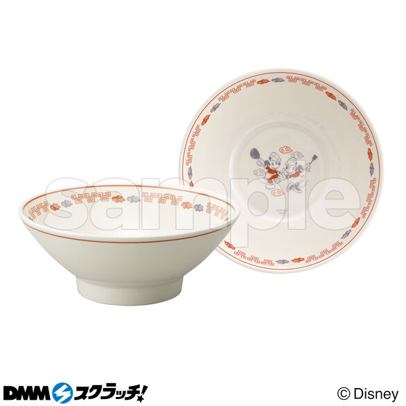 C-3.ラーメン鉢 ミッキー＆ミニー