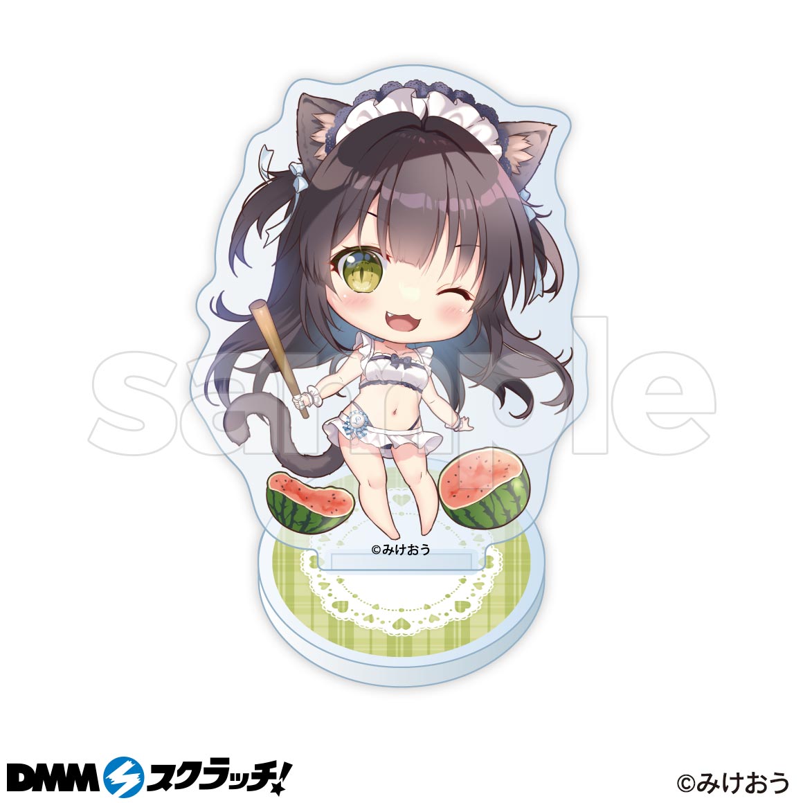 みけおう「夏の看板娘ちゃん」 スクラッチ - DMMスクラッチ