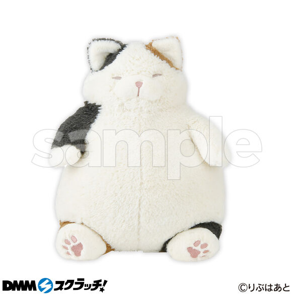 B-1.ねこ肯定感 抱き枕Mサイズ みけねこ