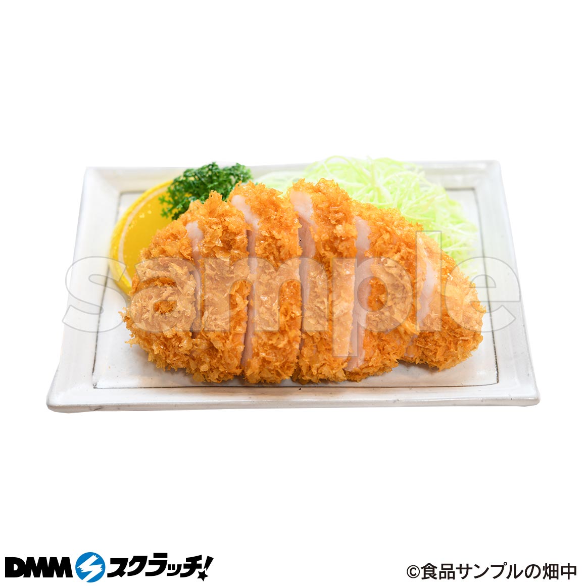 DMMスクラッチ 食品サンプル エビ、ヒレカツ、カキフライ丼 元祖食品サンプル屋「カツ丼」