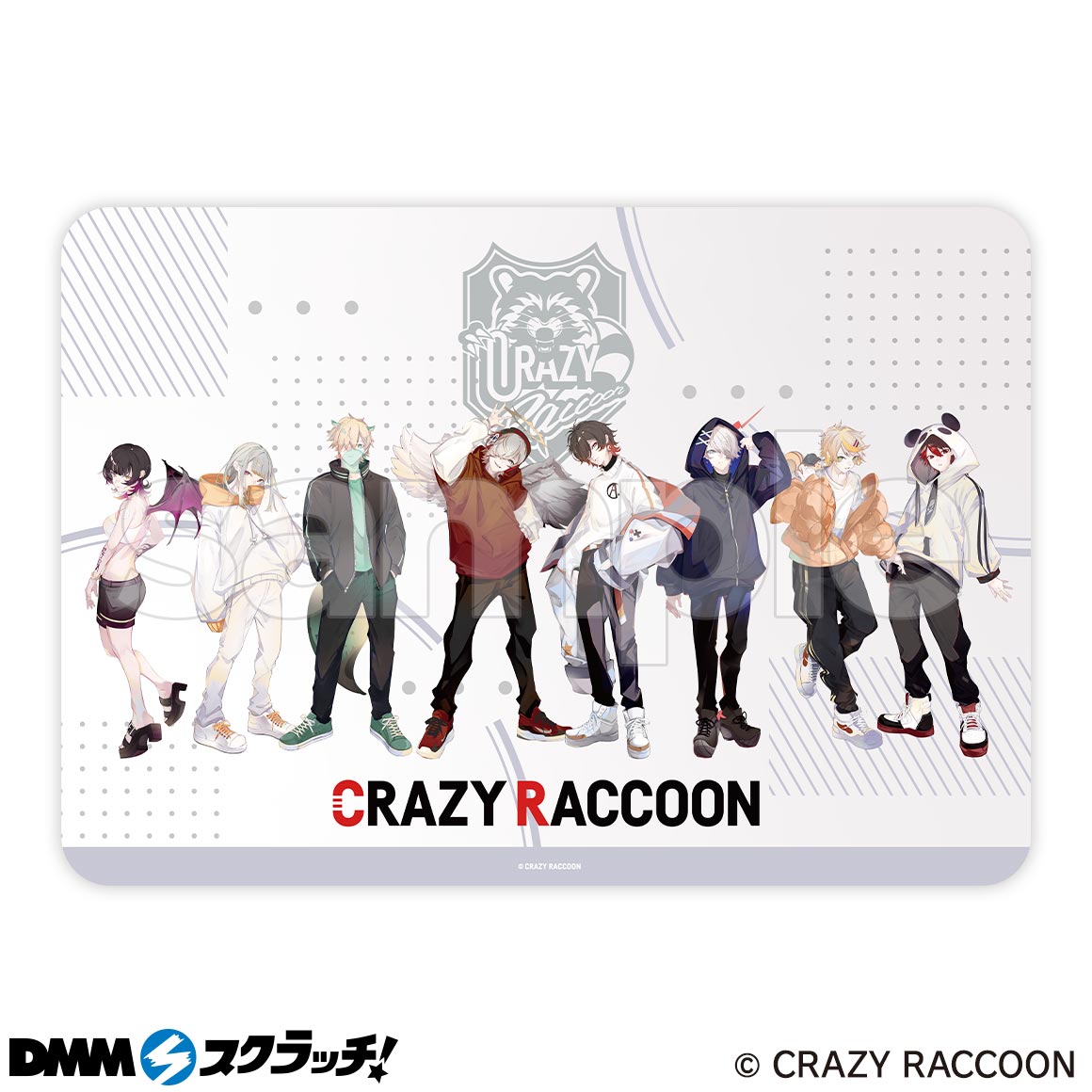 crazy raccoon DMMスクラッチ