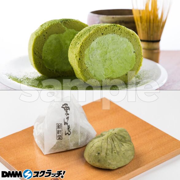 A-3.抹茶ロール＆抹茶栗きんとんセット
