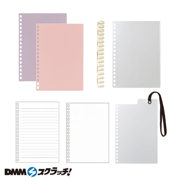 B-4.推し活ノートセット　ピンク系