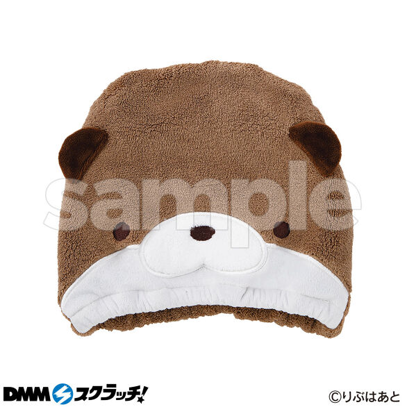C-4.きゅうそくタオル ヘアキャップ カワウソ