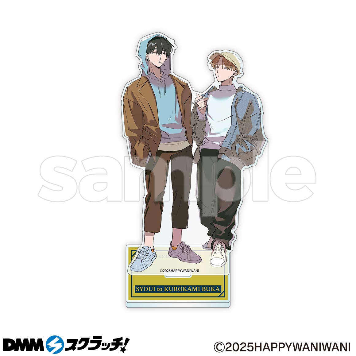 少尉と黒髪部下 DMMスクラッチ 直筆サイン入色紙 少尉と黒髪部下