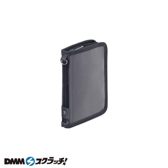 C-6.デコレーションポーチ　ミニ　チャコール