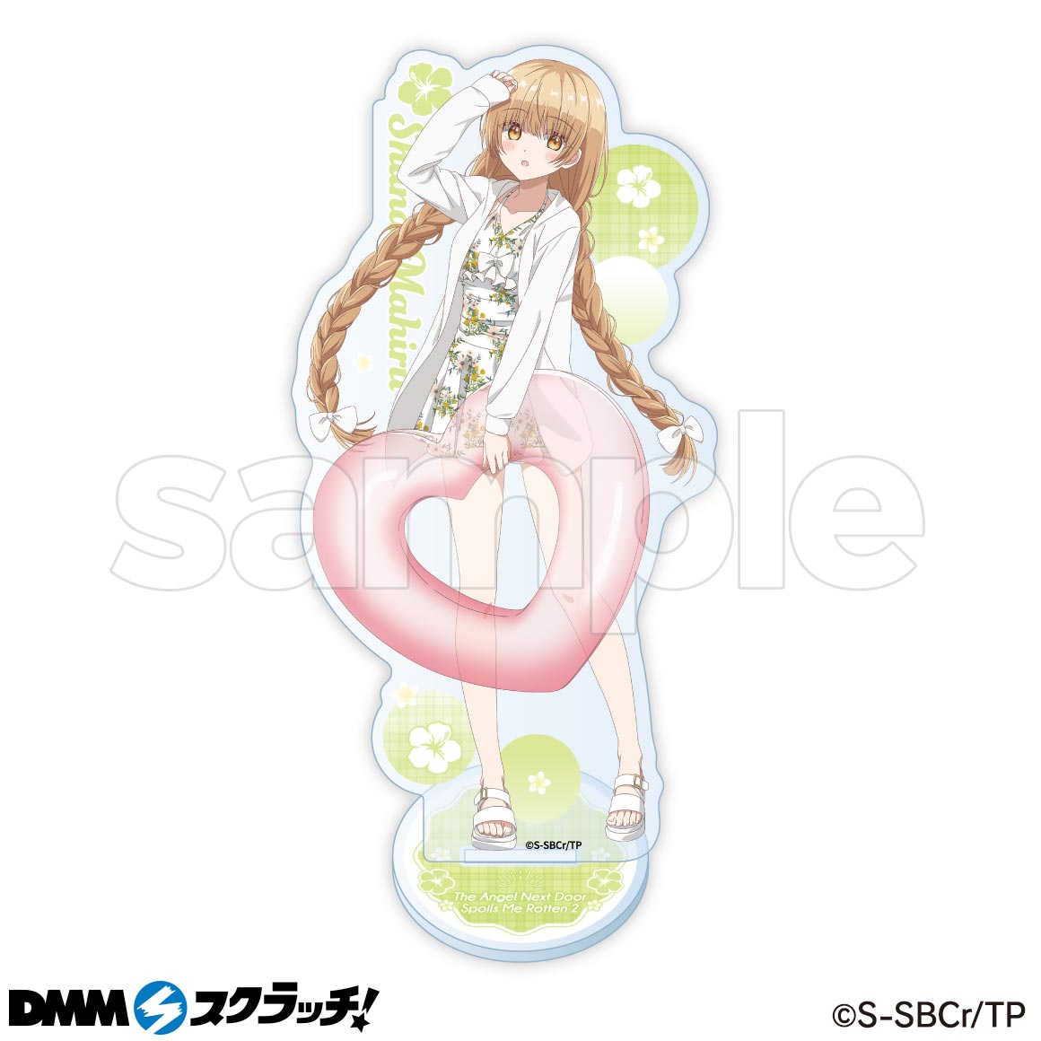 A賞 ラバーマット 椎名真昼 DMMスクラッチ お隣の天使様　ひまわり A賞 ラバーマット 椎名真昼 DMMスクラッチ お隣の天使様