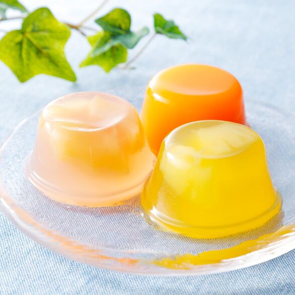 C-1.夕張メロンゼリー＆フルーツゼリー 5個入