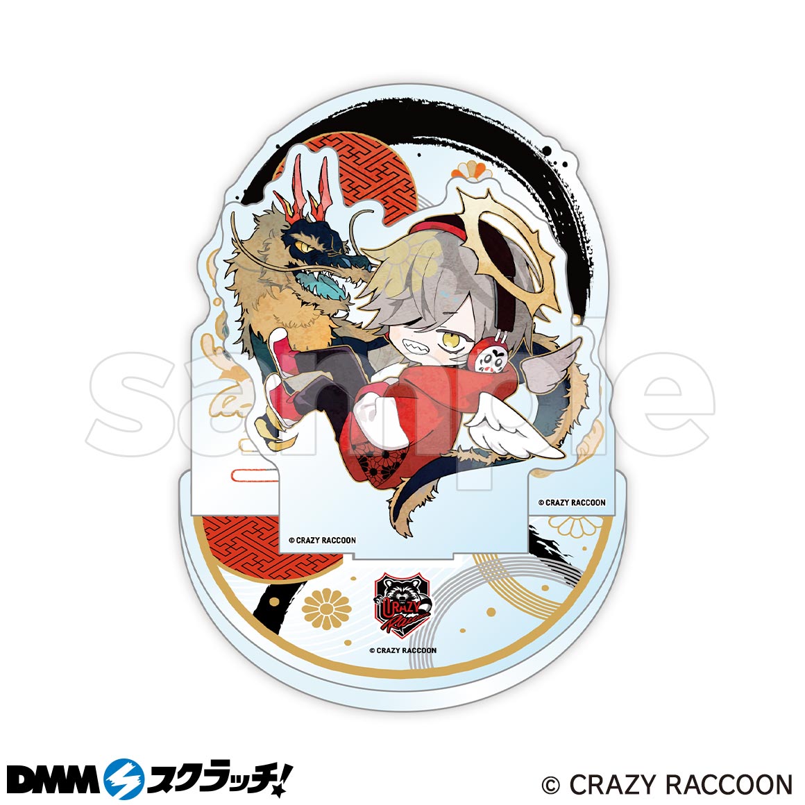 CR CrazyRaccoon DMM スクラッチ A賞 だるまいずごっど