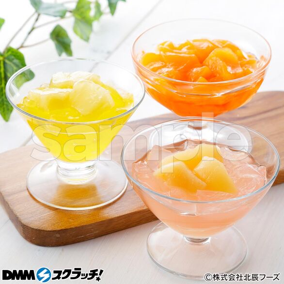 C-1.夕張メロンゼリー＆フルーツゼリー5個入