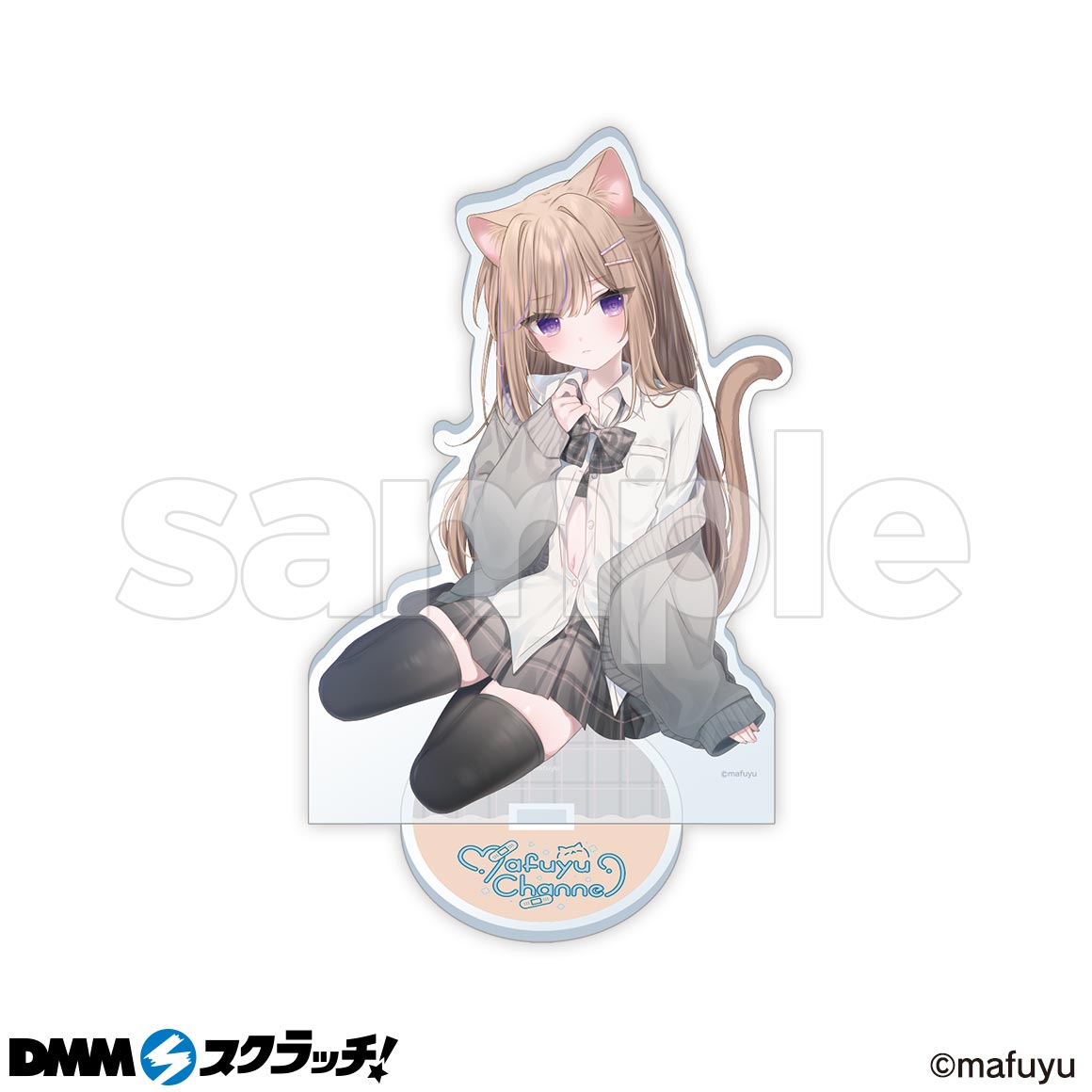 まふゆ DMMスクラッチ サイン入り イラストレーター&ストリーマー まふゆ スクラッチ - DMMスクラッチ