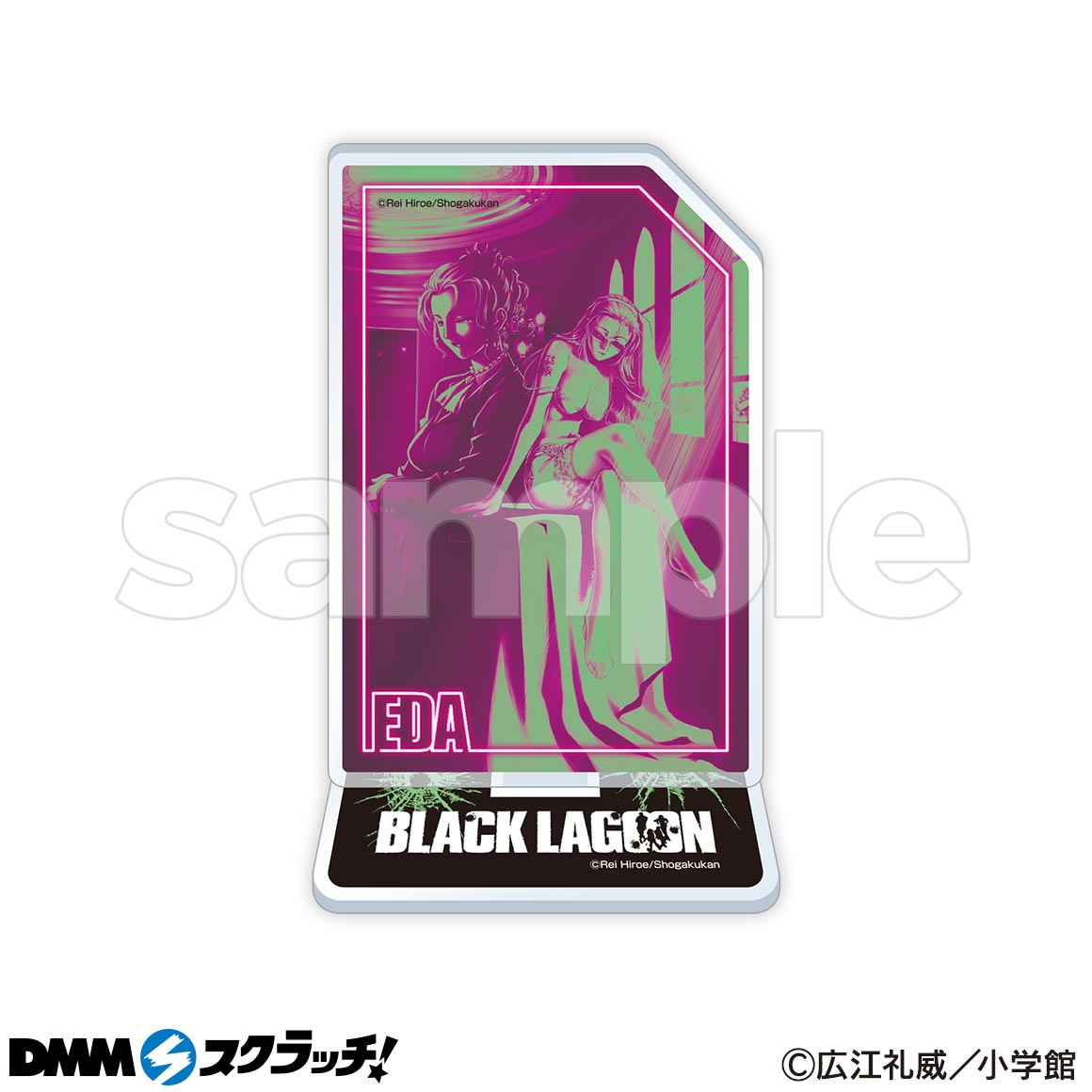 ブラックラグーン BLACK LAGOON スクラッチ DMM 缶バッジ - メルカリ