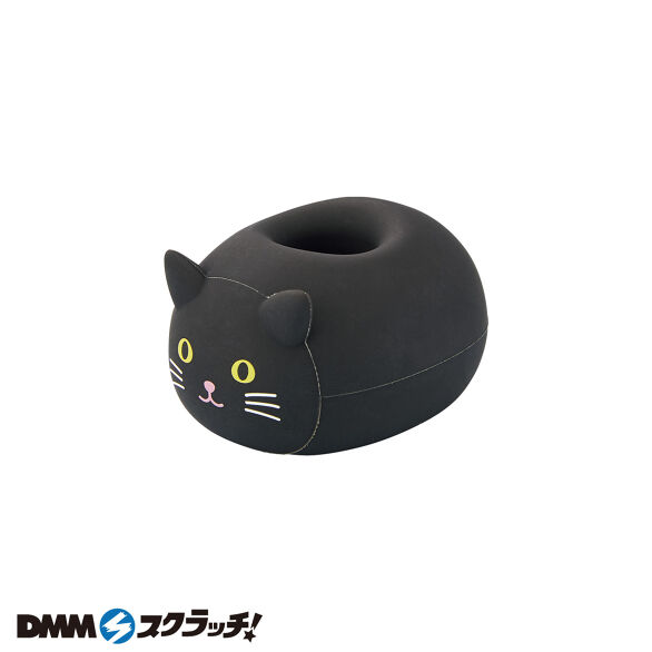 D-4.寝ころびペンスタンド クロネコ