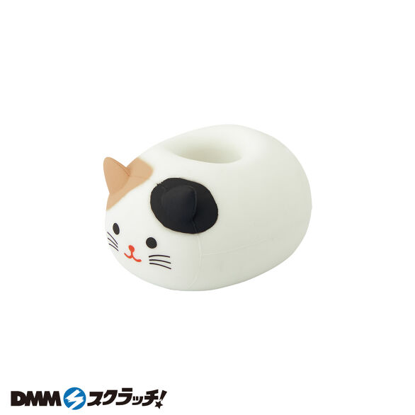 D-5.寝ころびペンスタンド ミケネコ