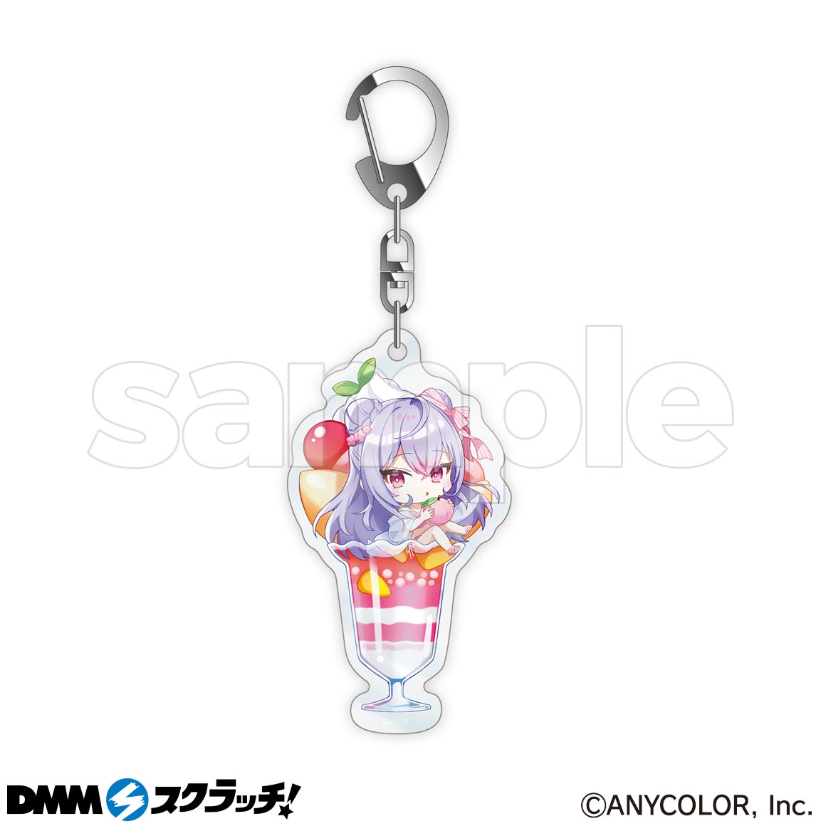 【にじさんじ】DMMスクラッチ　ましろ爻　アクスタ　ボイスキーホルダー にじさんじ ましろ爻 DMMスクラッチ 温泉 C賞 アクリルスタンド