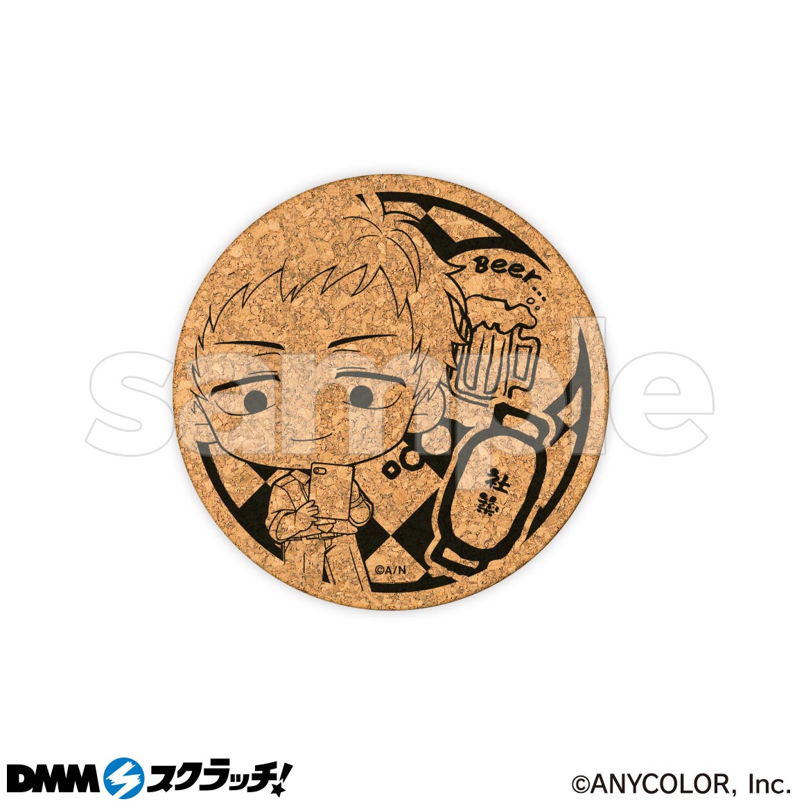 にじさんじ DMMスクラッチ 長尾景 缶バッジ