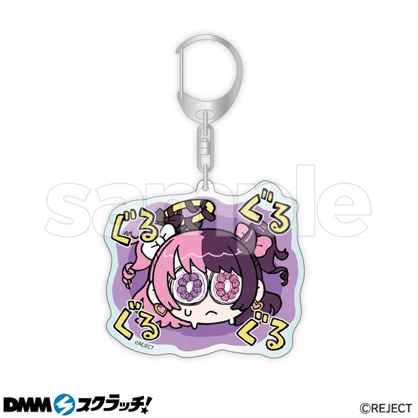 D-6.アクリルキーホルダーF