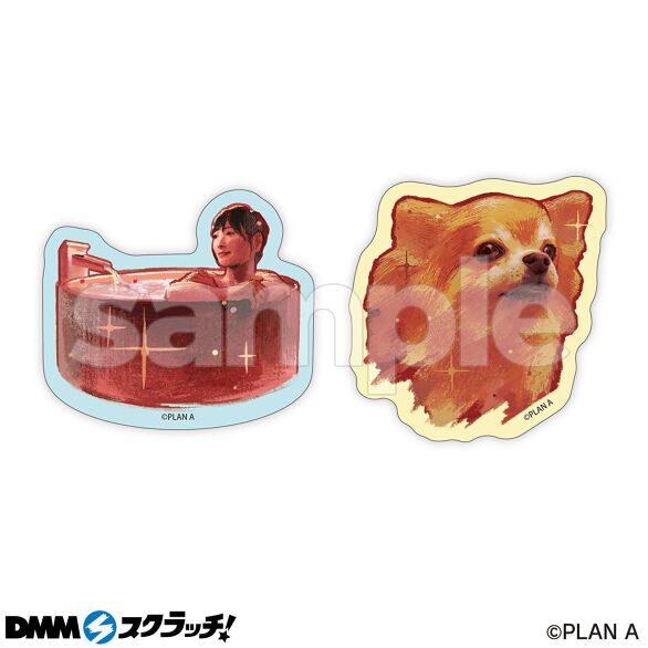 D-6.お姉さんと犬セット