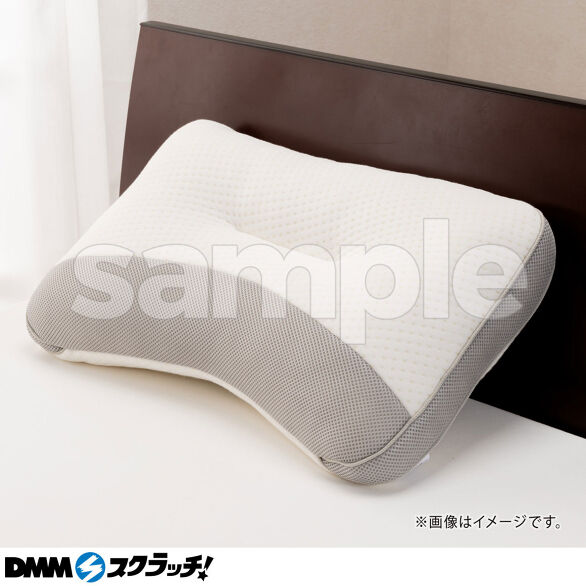 D-1.低反発チップ枕L　ホワイト
