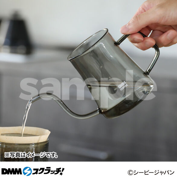 D-1.耐熱ガラスコーヒーケトル