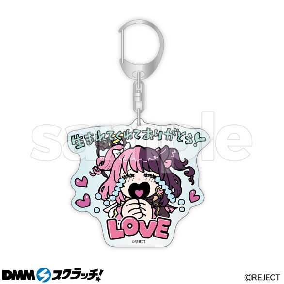 D-1.アクリルキーホルダーA