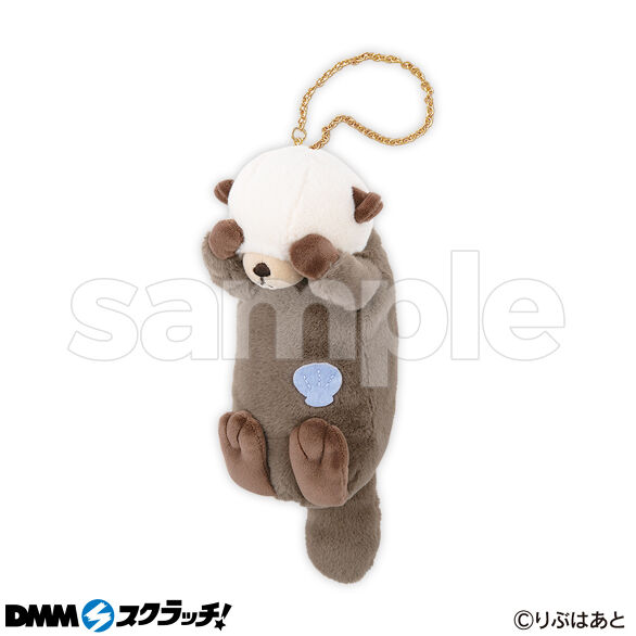 D-1.くびねっこ マスコットポーチ ラッコ