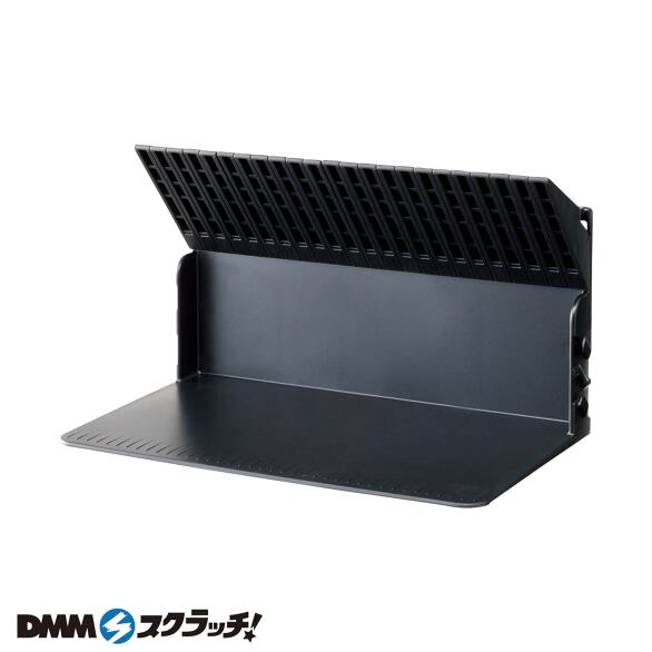 D-2.1冊でも倒れないブックスタンド ブラック
