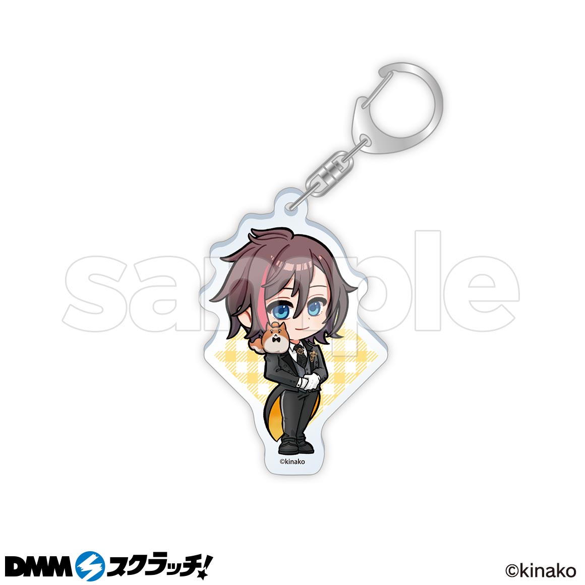 ハセシン dmmスクラッチ ボイスラバーストラップ デザインB ハセシン dmmスクラッチ ボイスラバーストラップ デザインB