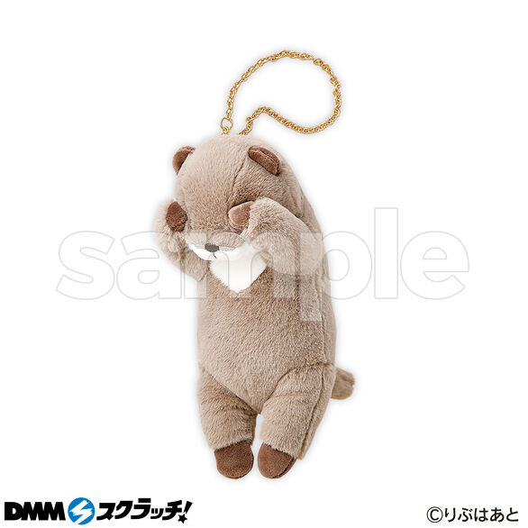 D-3.くびねっこ マスコットポーチ カワウソ