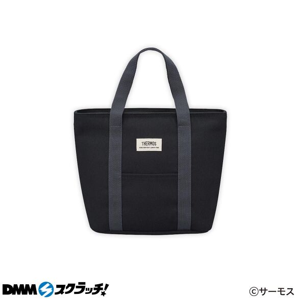 E-9.保冷ランチバッグトート型 ブラック