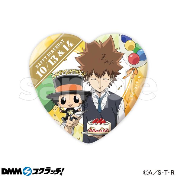 E-4.沢田綱吉＆リボーン（ケーキB）