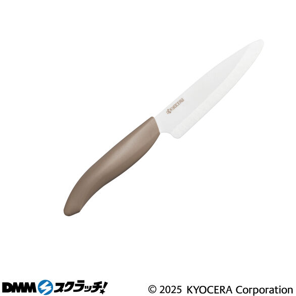 E-4.セラミックナイフ ラテベージュ