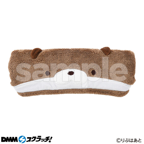 E-4.きゅうそくタオル ヘアバンド カワウソ