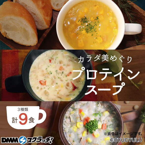 E-5.カラダ美めぐりプロテインスープ9食セット