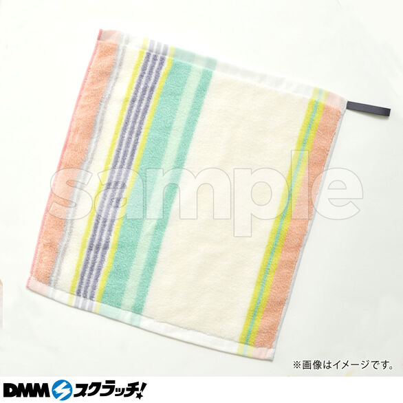 E-6.ムースパフ　ループタオル　ピンク