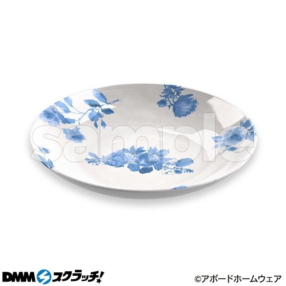 E-7.コテージブルーフローラル ローボウル