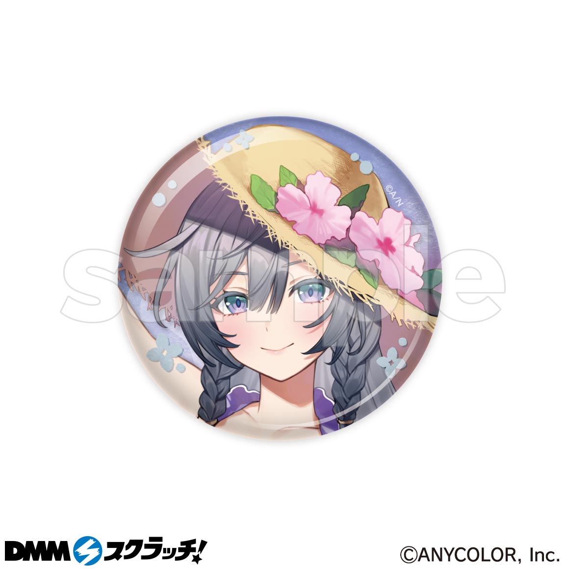 春崎エアル　DMMクジ　缶バッジ にじさんじ スクラッチ第十一弾 - DMMスクラッチ