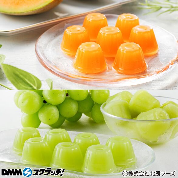 E-2.ひとくちゼリー 夕張メロン&マスカット