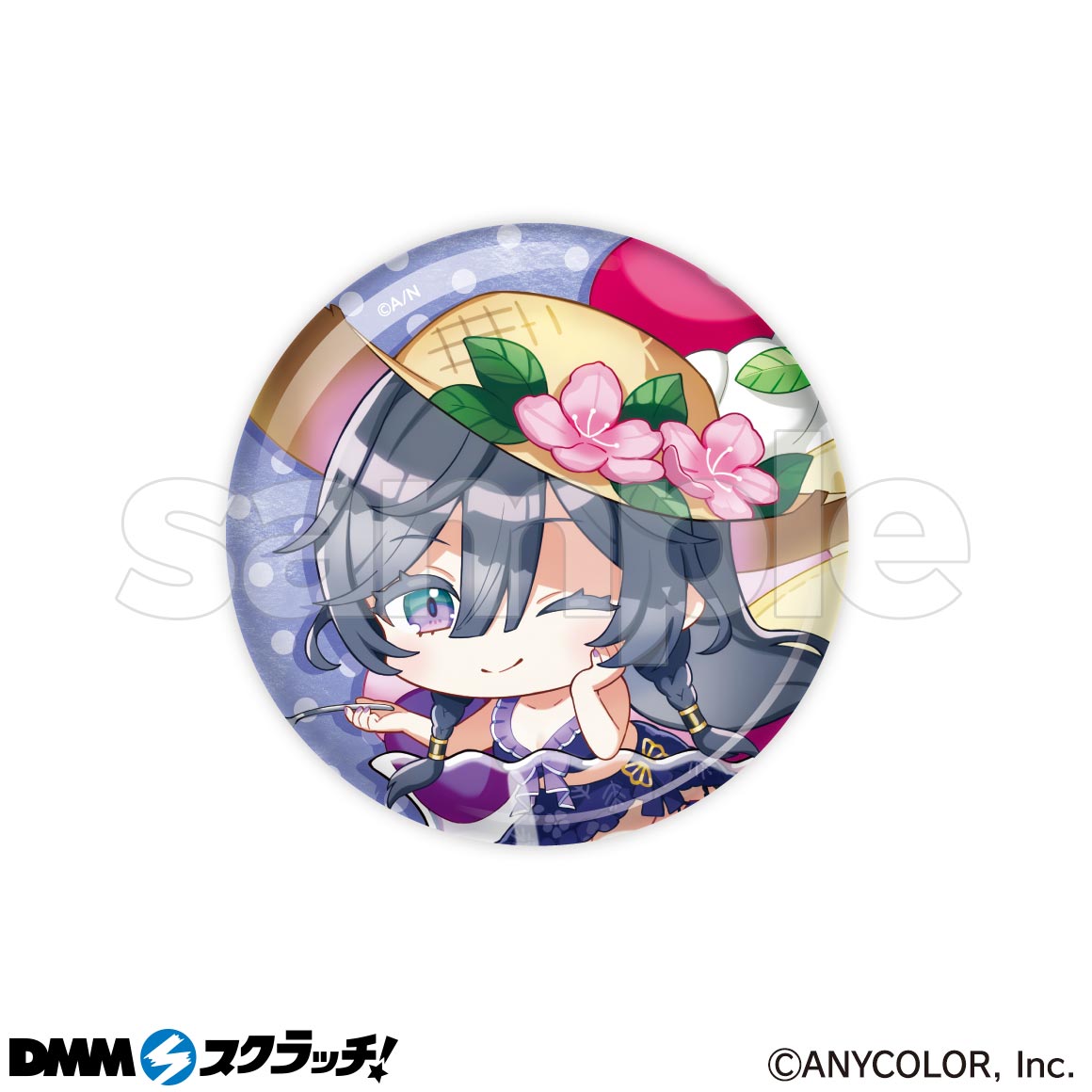 にじさんじ DMMスクラッチ くじ セット 缶バッジ にじさんじ「Splash Summer!!」 スクラッチ - DMMスクラッチ