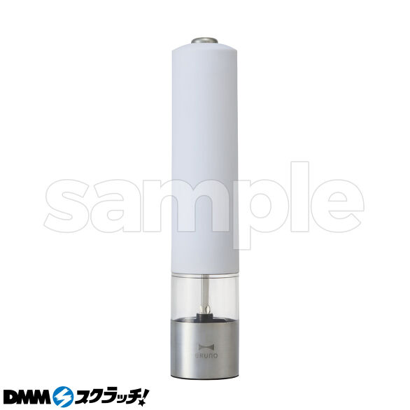 E-3.LEDライト付スパイスミル ホワイト