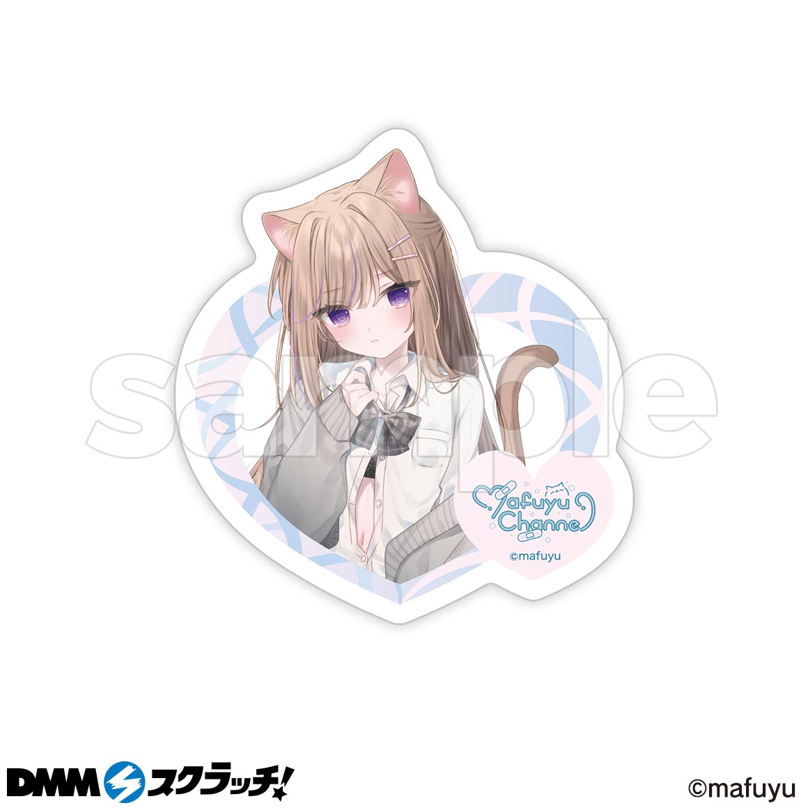 まふゆ DMMスクラッチ サイン入り イラストレーター&ストリーマー まふゆ スクラッチ - DMMスクラッチ