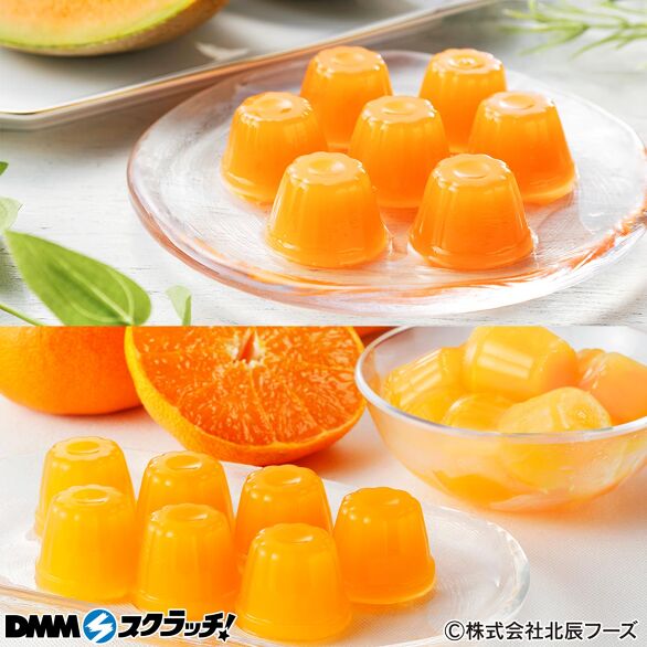 E-3.ひとくちゼリー 夕張メロン&せとか